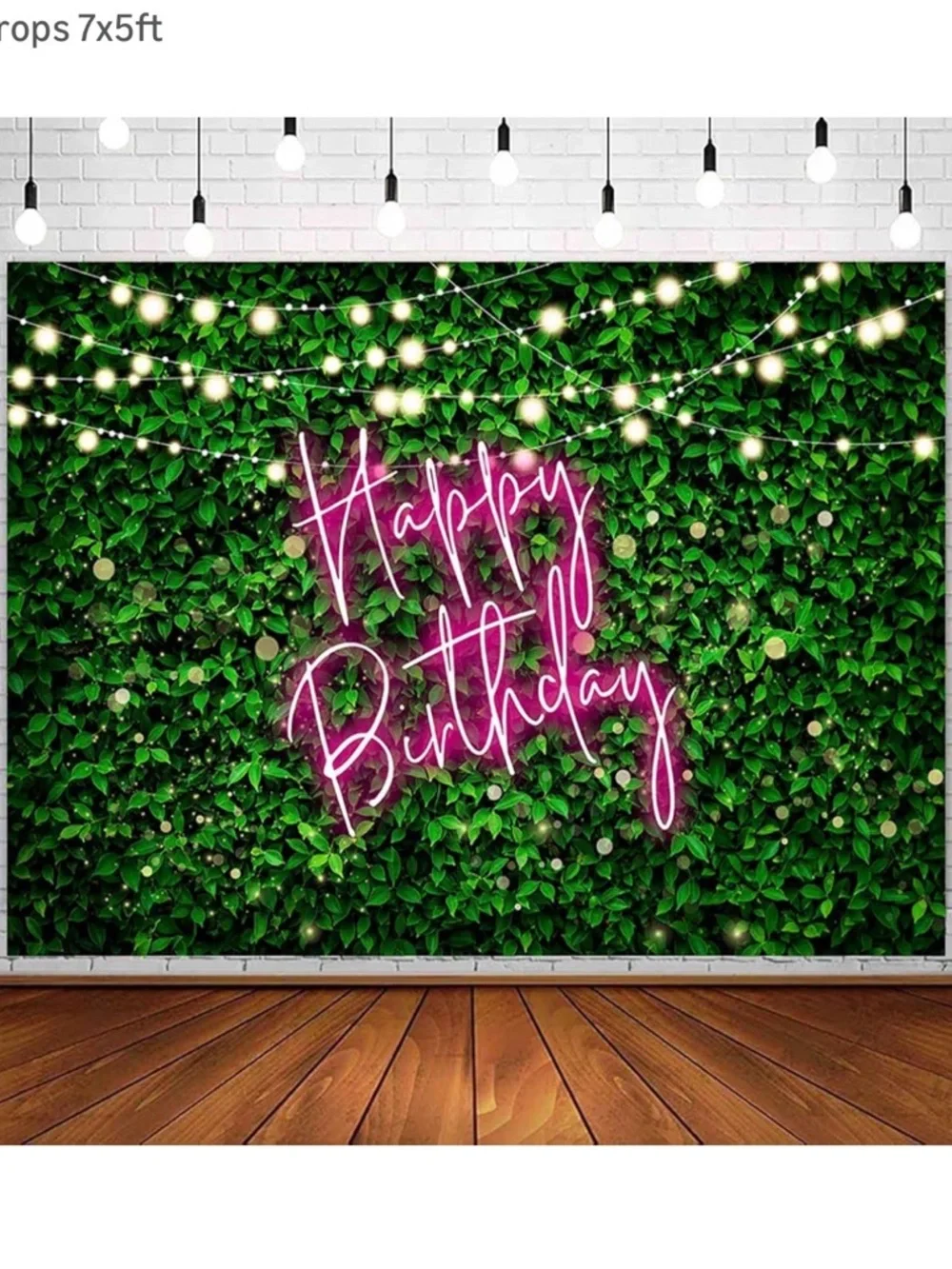 Photo Backdrop, Birthday in a box! Girl Birthday decor.